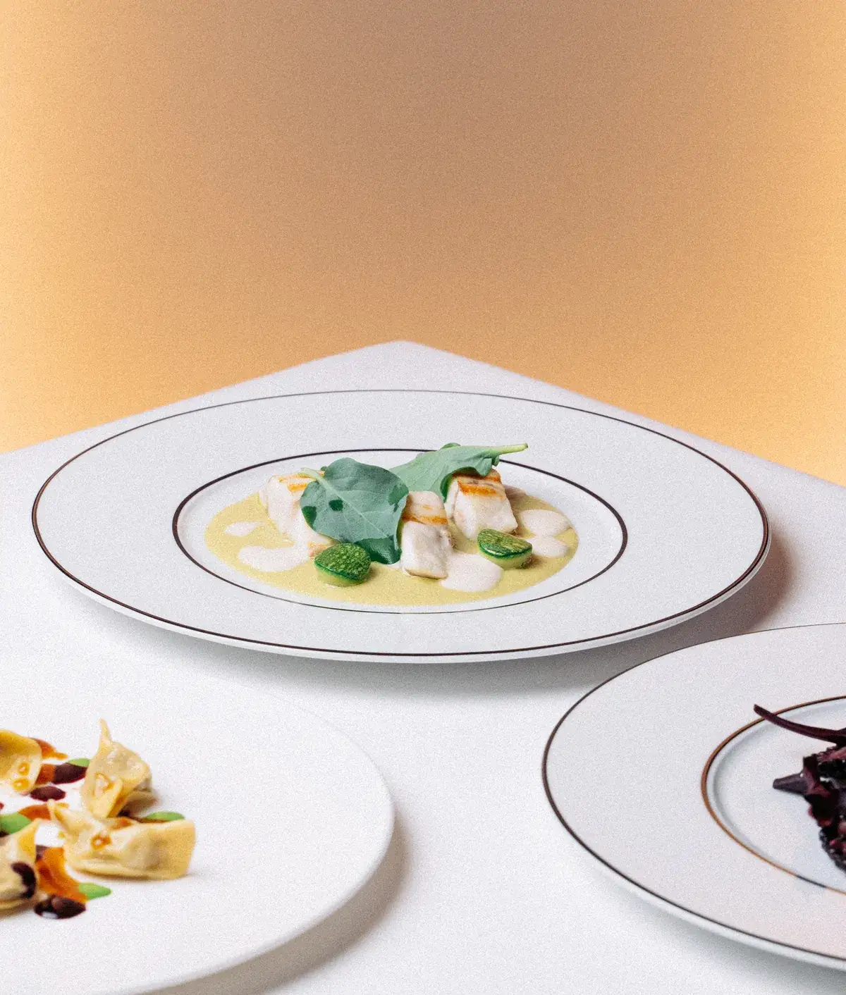 Piatto dell'Osteria l'Abbiccì, progetto Web Create