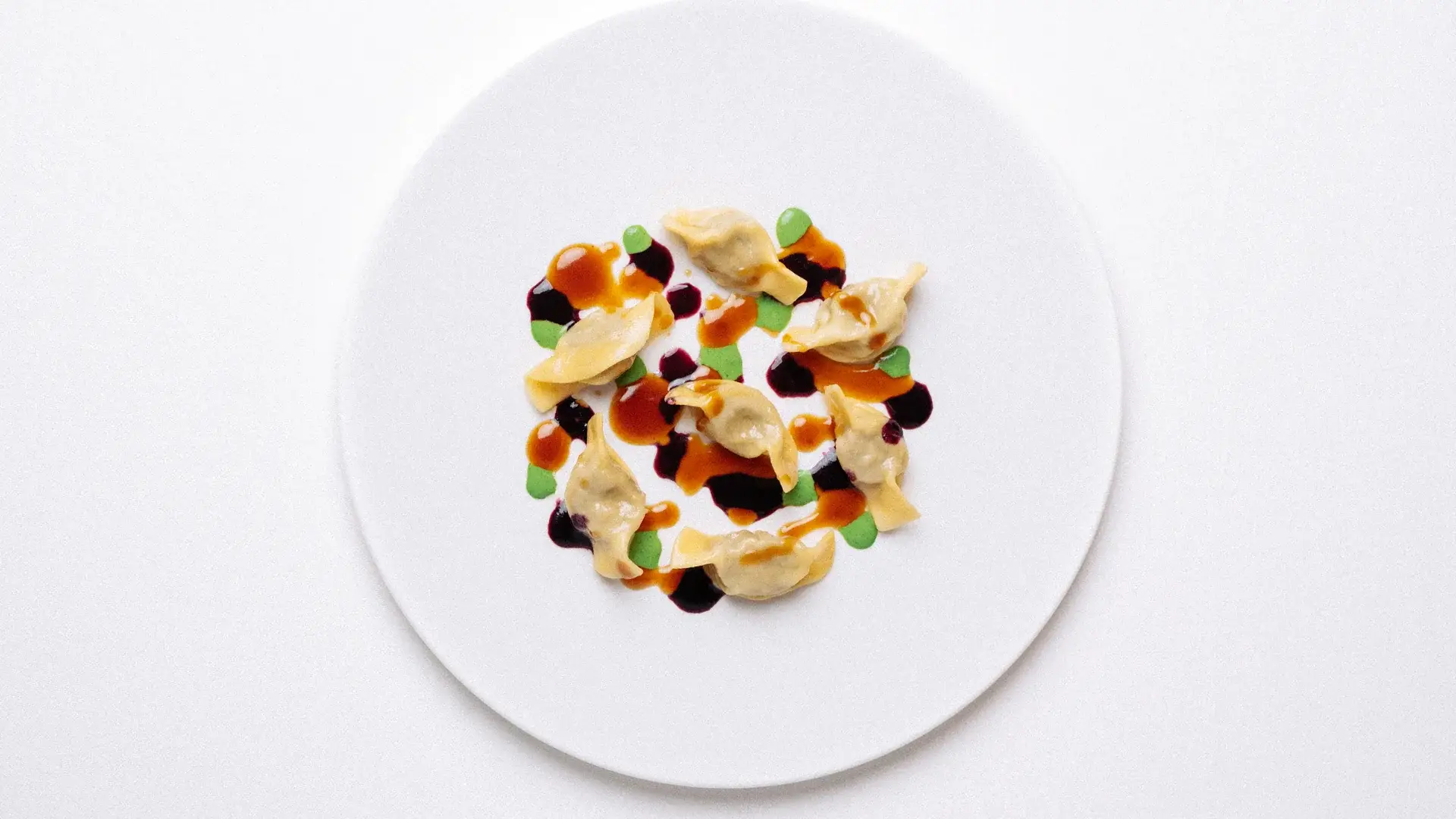 Piatto signature dell'Osteria l'Abbiccì fotografato dall'alto